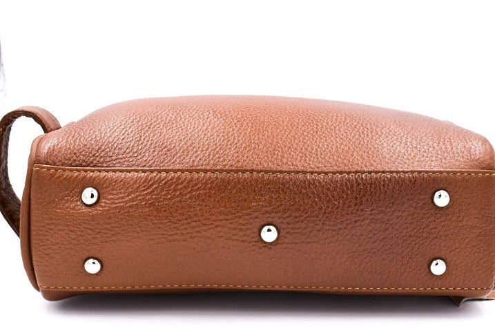 Parker Saddle Brown Toiletry Bag