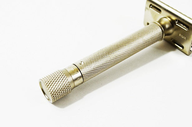 Parker Variant Adjustable Double Edge Safety Razor (Satin Chrome)