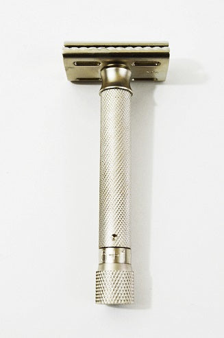 Parker Variant Adjustable Double Edge Safety Razor (Satin Chrome)