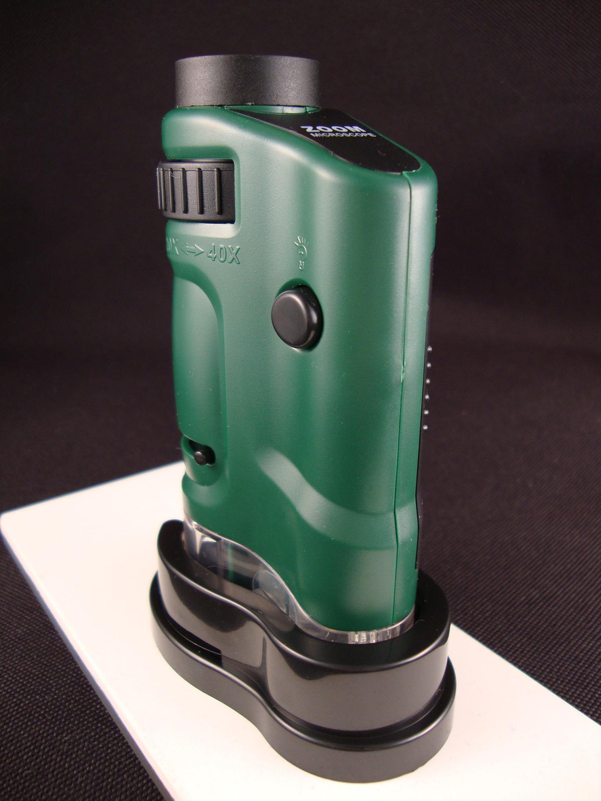 Pocket Microscope 20x to 40x w/ LED Light MicroBrite from Carson