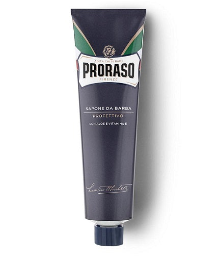 Proraso Blue Shaving Cream Tube (Aloe &amp; Vitamin E)