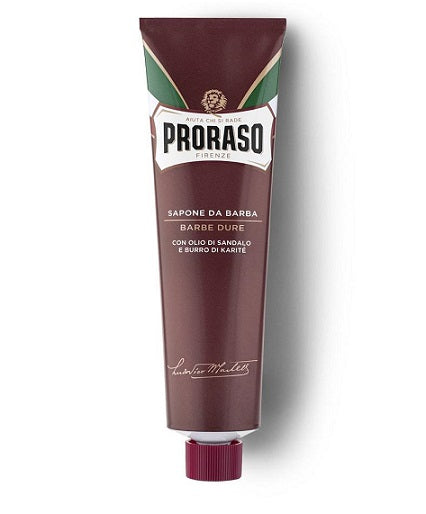 Proraso Shaving Cream in Tube w/ Sandalwood & Shea Butter