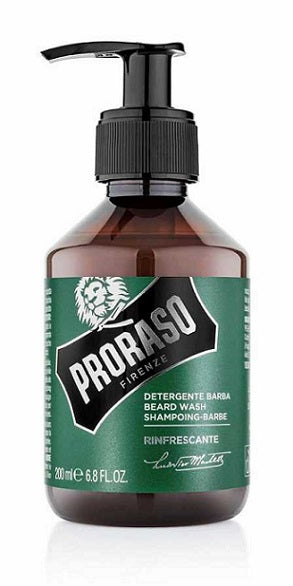 Proraso Beard Wash, Refreshing Eucalyptus & Rosemary
