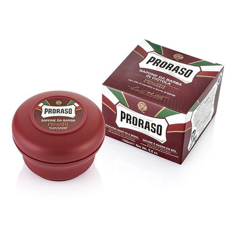 Proraso Shaving Soap in Bowl (Sandalwood & Shea Butter)