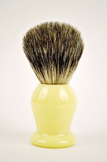 Pure Badger Faux Ivory Shaving Brush