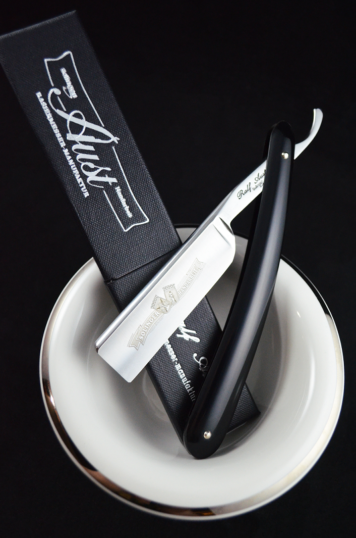 "Shave Ready" Ralf Aust 6/8 Square Point Straight Razor