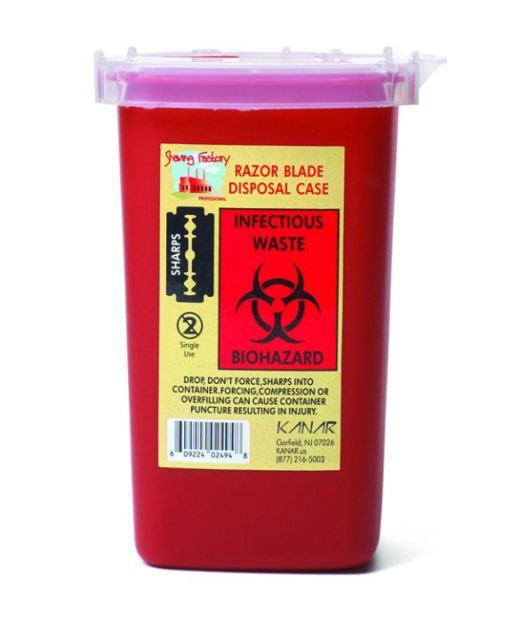 Razor Blade Dispenser Case by Shaving Factory