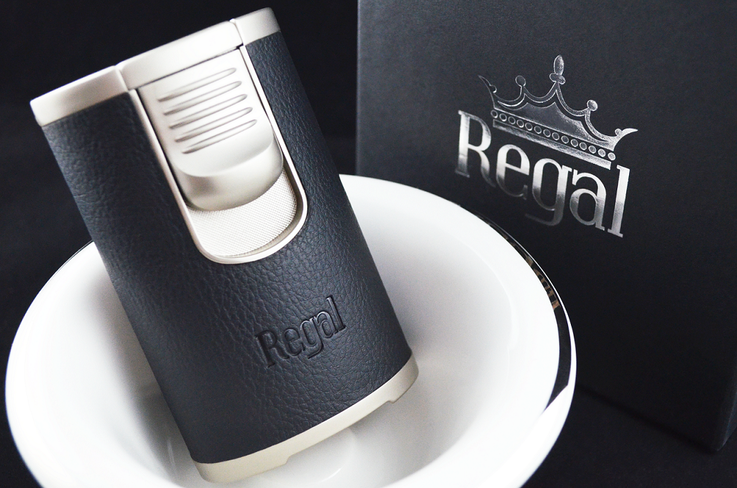 Regal Quad Table Torch Cigar Lighter