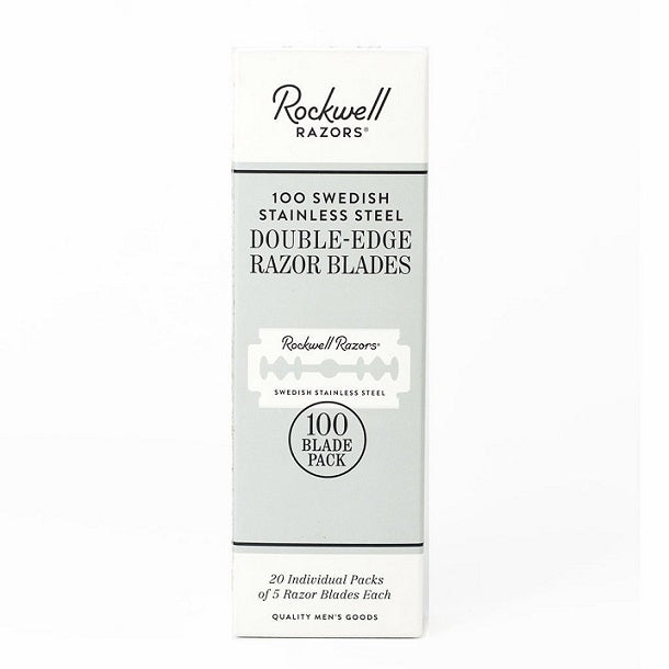 Rockwell Razors Double-Edge Razor Blades (100 Pack)
