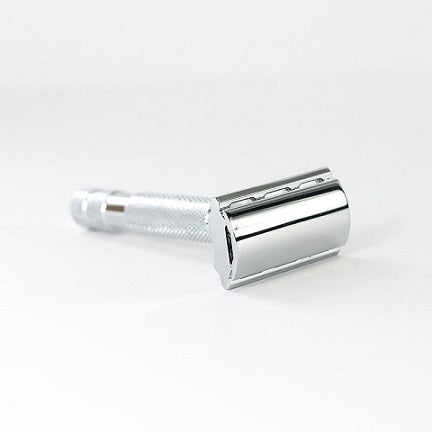 Rockwell 6C Adjustable Safety Razor (White Chrome)