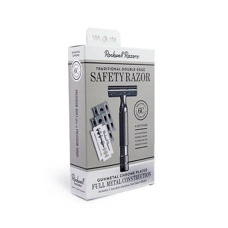 Rockwell 6C Adjustable Safety Razor (Gunmetal)