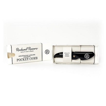 Rockwell Razors Folding Moustache and Beard Comb