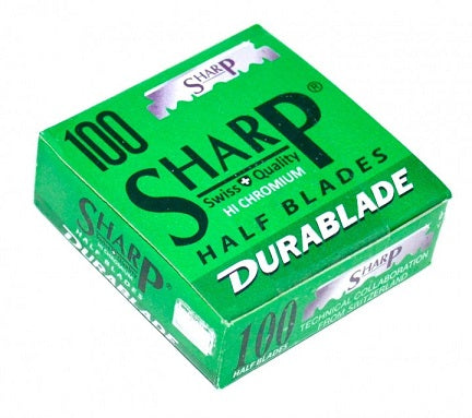 Sharp Durablade Single Edge Razor Blades 100 Pack