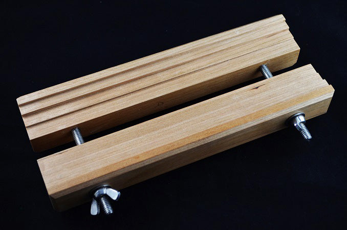 Sharpening Stone Holder, Cherry Wood