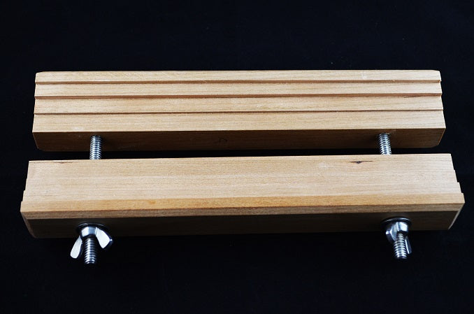 Sharpening Stone Holder, Cherry Wood
