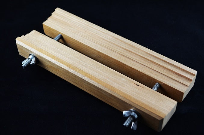 Sharpening Stone Holder, Cherry Wood