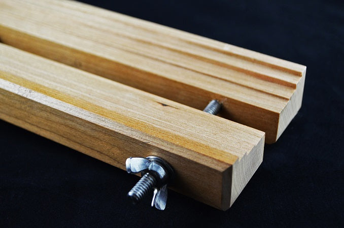 Sharpening Stone Holder, Cherry Wood