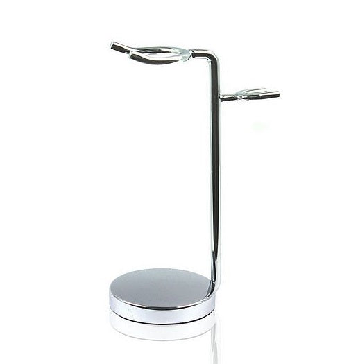 Shaving Brush and DE Razor Stand Duo