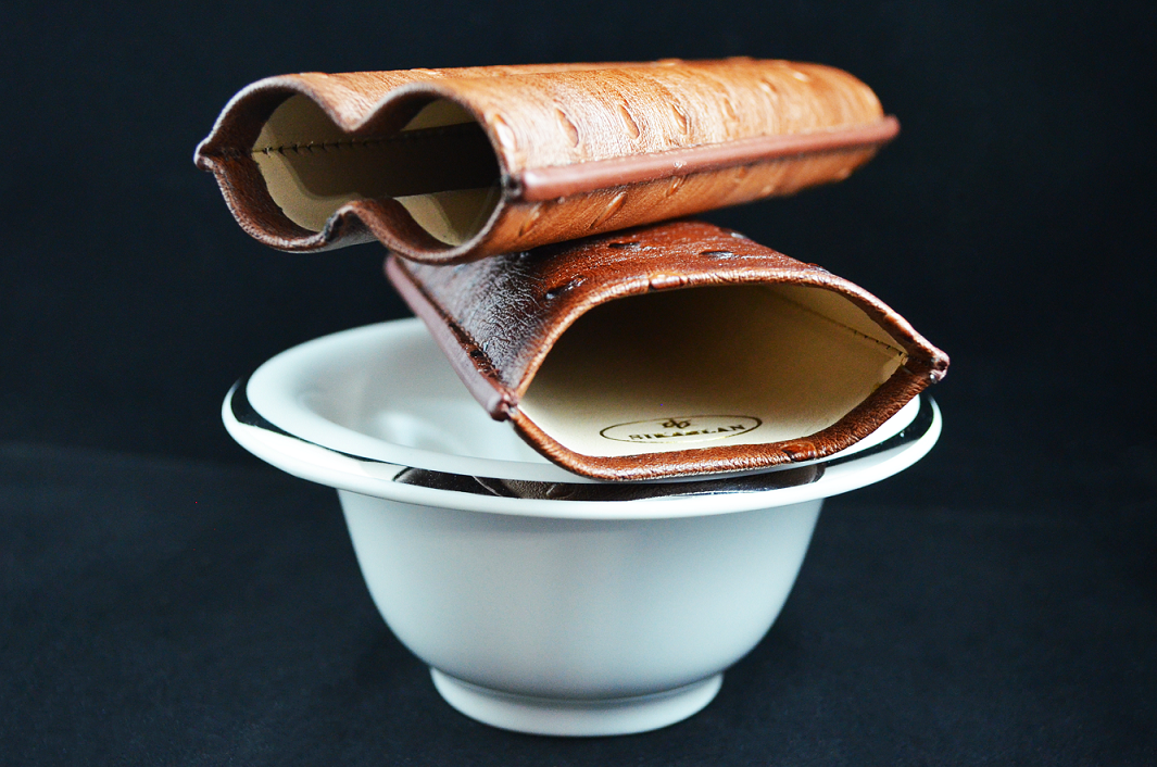 Sikarlan Two-Cigar Brown Leather Case