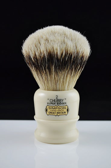 Simpsons Chubby CH2 Super Badger Shaving Brush