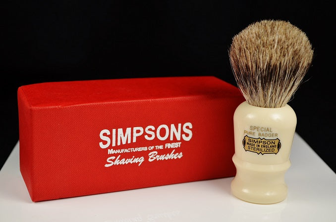 Simpsons Special S1 Pure Badger Shaving Brush