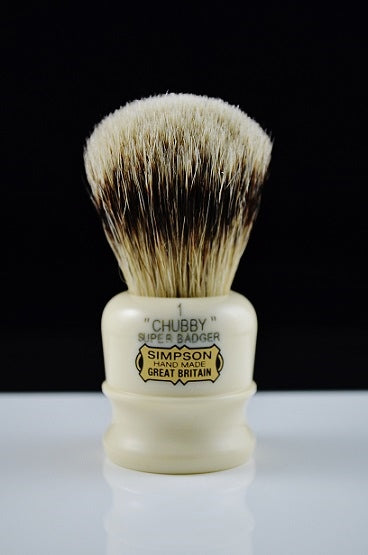 Simpsons Chubby CH1 Super Badger Shaving Brush