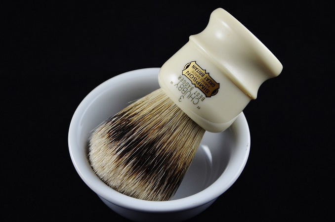 Simpsons Chubby CH3 Best Badger Shaving Brush