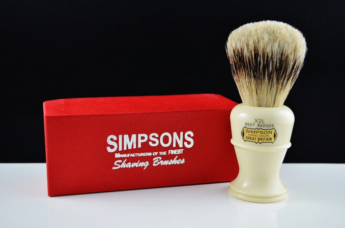 Simpsons Colonel X2L Best Badger Shaving Brush