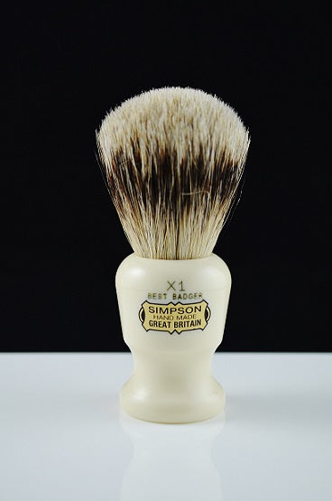 Simpsons Commodore X1 Best Badger Shaving Brush