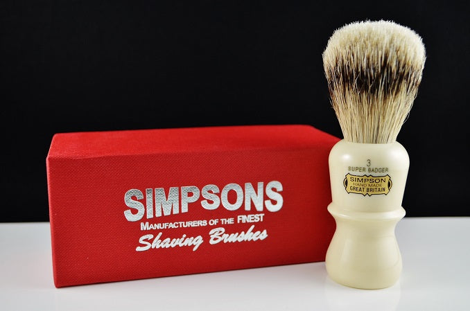 Simpsons Emperor 3 Super Badger Shaving Brush