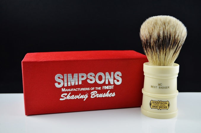 Simpsons Milk Churn MC Best Badger Shaving Brush