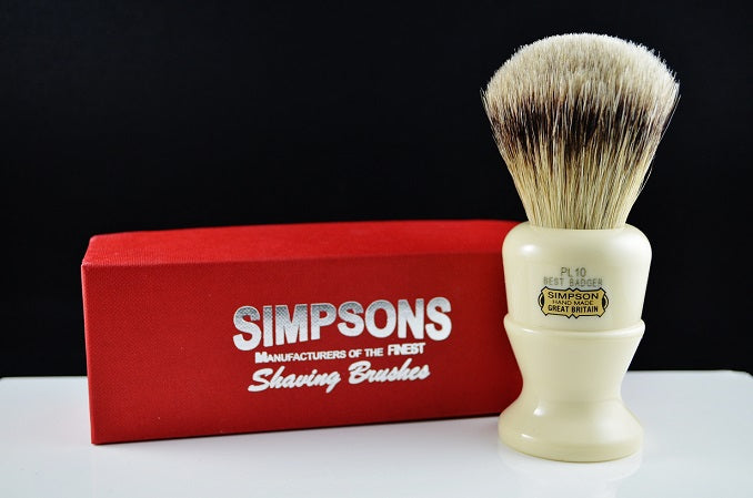 Simpsons Polo PL10 Best Badger Shaving Brush