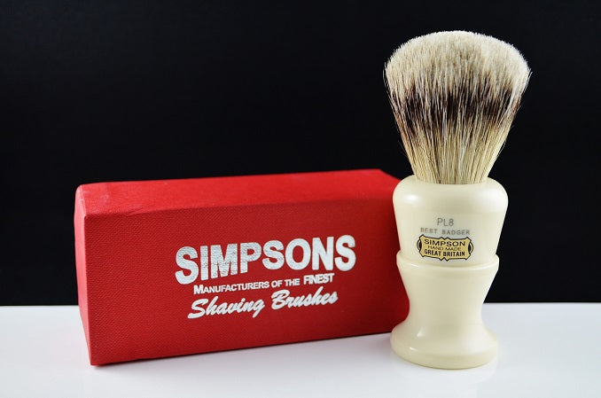 Simpsons Polo PL8 Best Badger Shaving Brush
