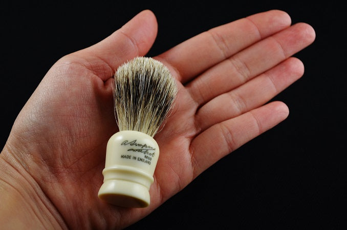 Simpsons Wee Scot WS Best Badger Shaving Brush