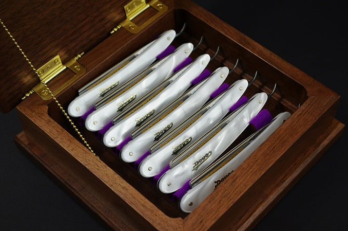 Handmade 7 Day Straight Razor Box