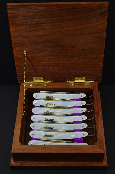 Handmade 7 Day Straight Razor Box