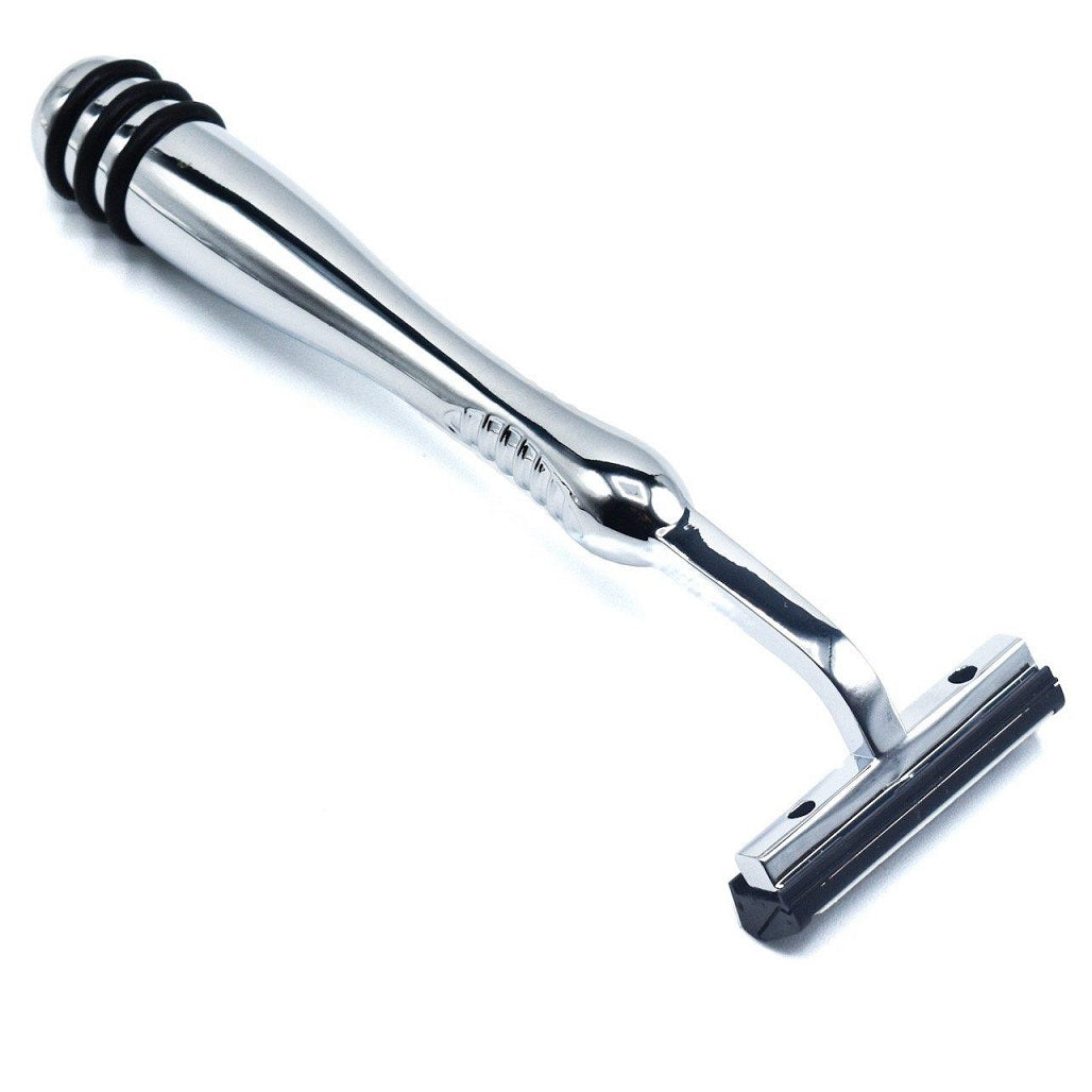 Taconic Shave Chrome Twin Blade Trac ll Compatible Razor