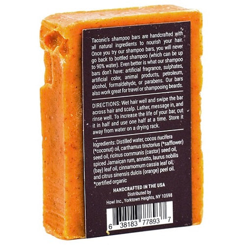 Taconic Bay Rum Shampoo Bar