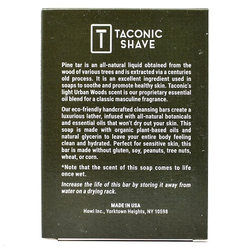 Taconic Pine Tar Cleansing Bar