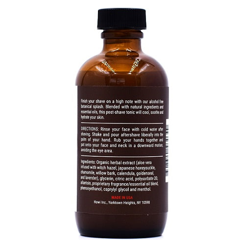 Taconic Shave Bay Rum Botanical Aftershave Splash