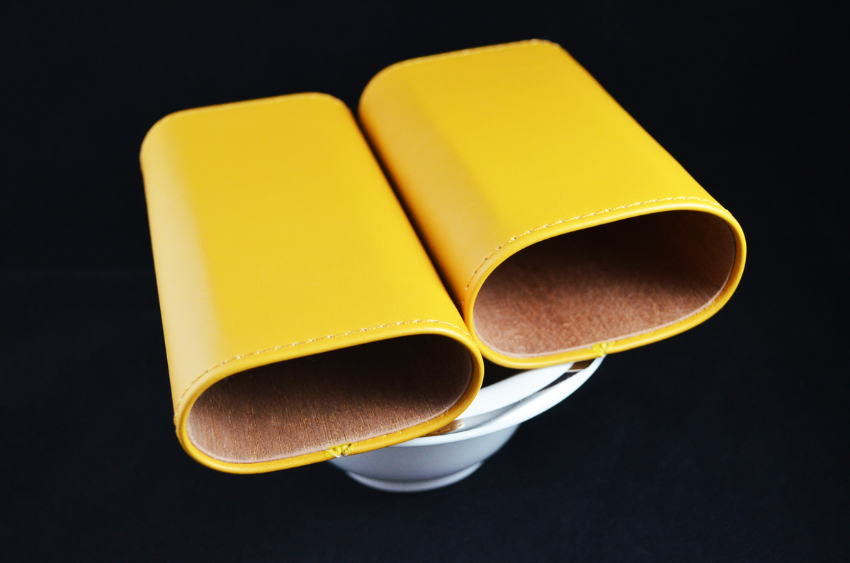 Yellow Cigar Case