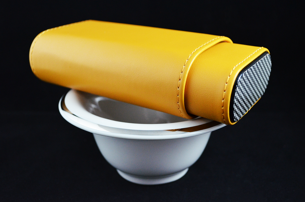 Yellow Cigar Case