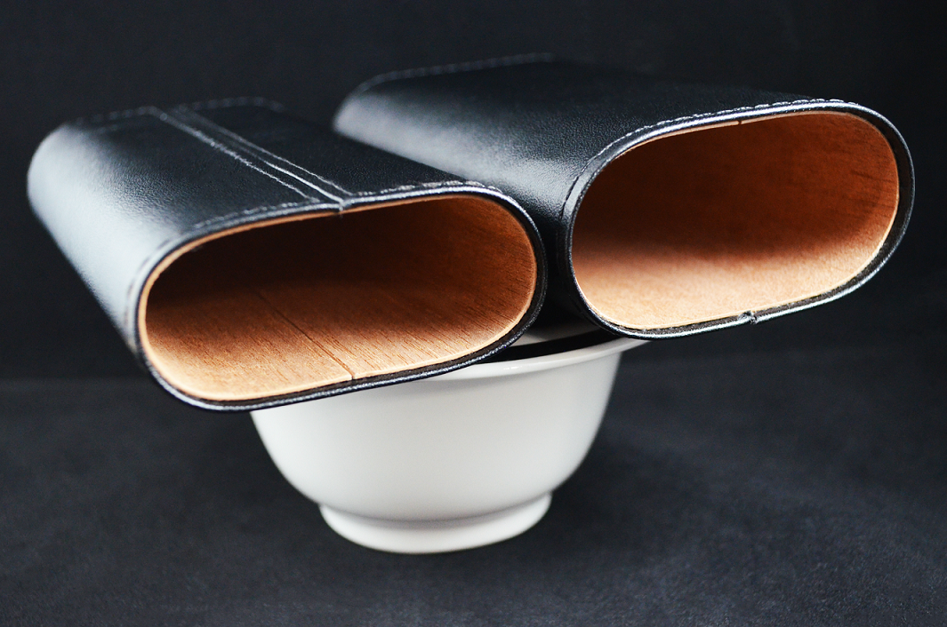 Three Finger Cigar Case (Cedar Wood Lined)