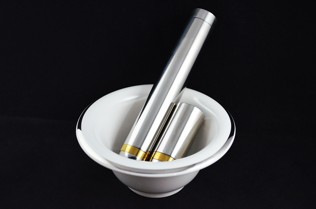 Two-Tone Single Cigar Tube