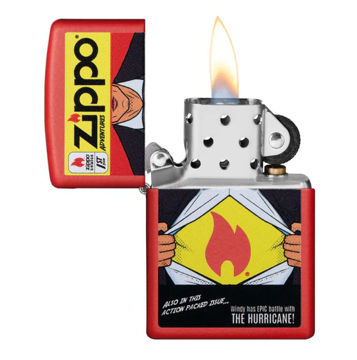 Zippo Comic Design Windproof Lighter