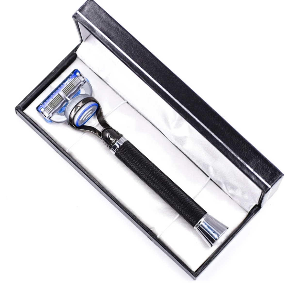 Parker Black & Chrome Fusion Compatible Razor