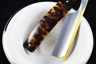 Boker Schildpatt 2.0 Tortoiseshell 6/8 Straight Razor