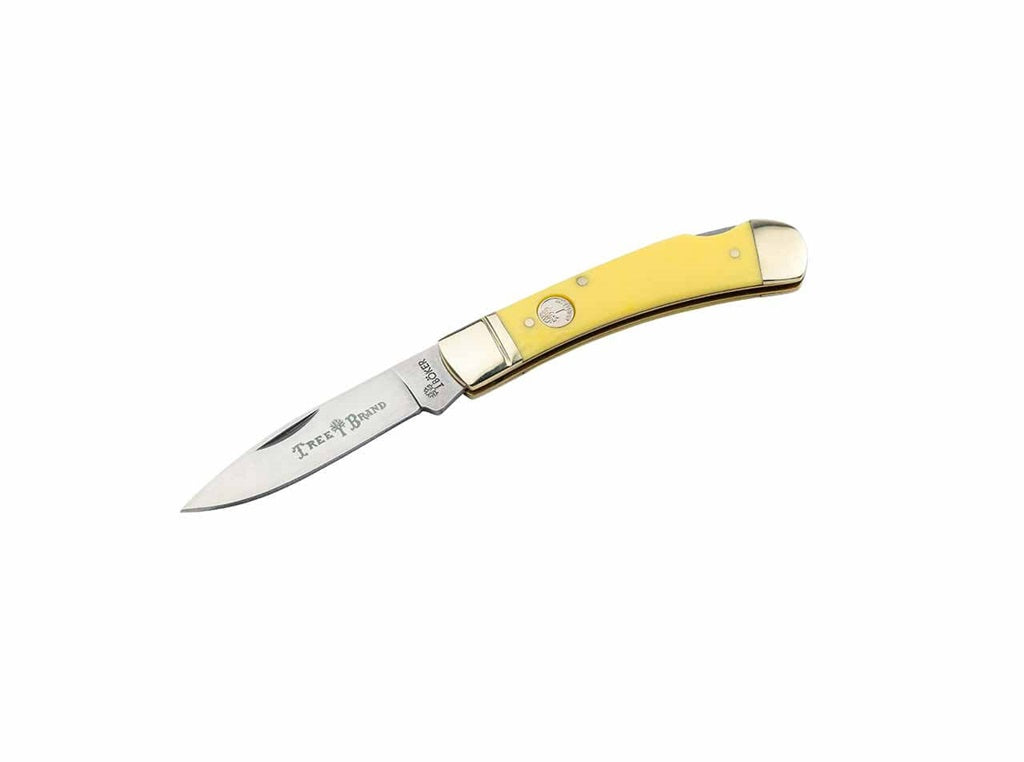 Boker Traditional Series 2.0 Gentleman's Lockback Yellow Delrin Knife