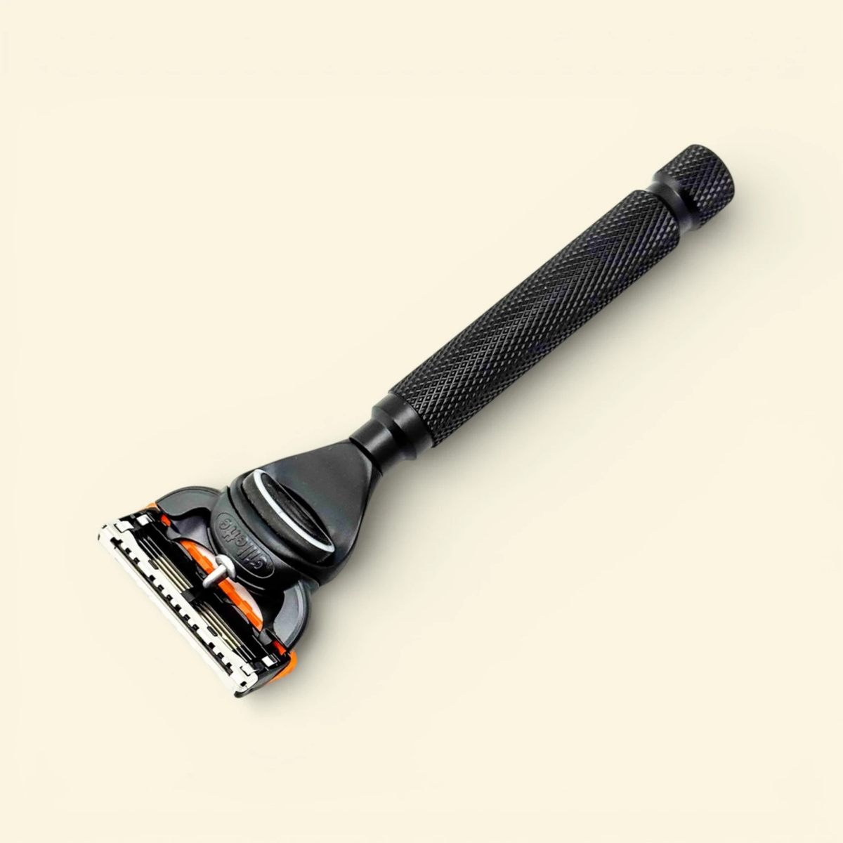 Parker Deluxe Chrome Fusion Compatible Razor - Black