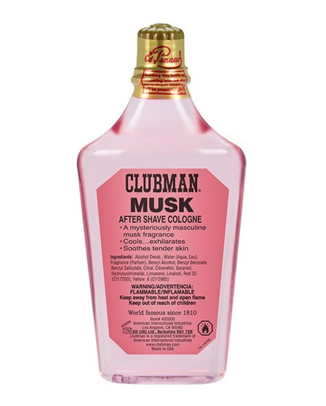 Clubman Pinaud Musk Aftershave Lotion